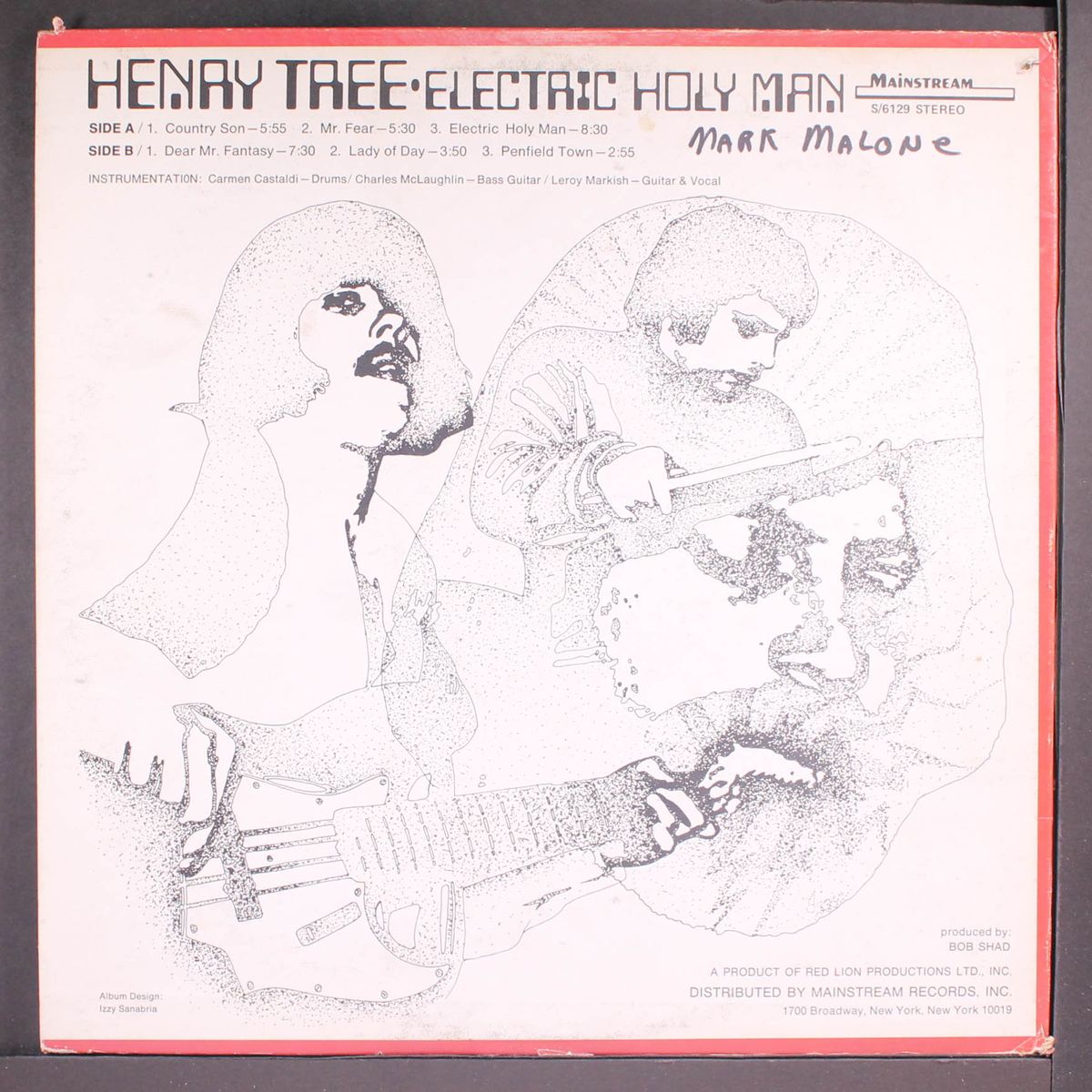 electric holy man by HENRY TREE