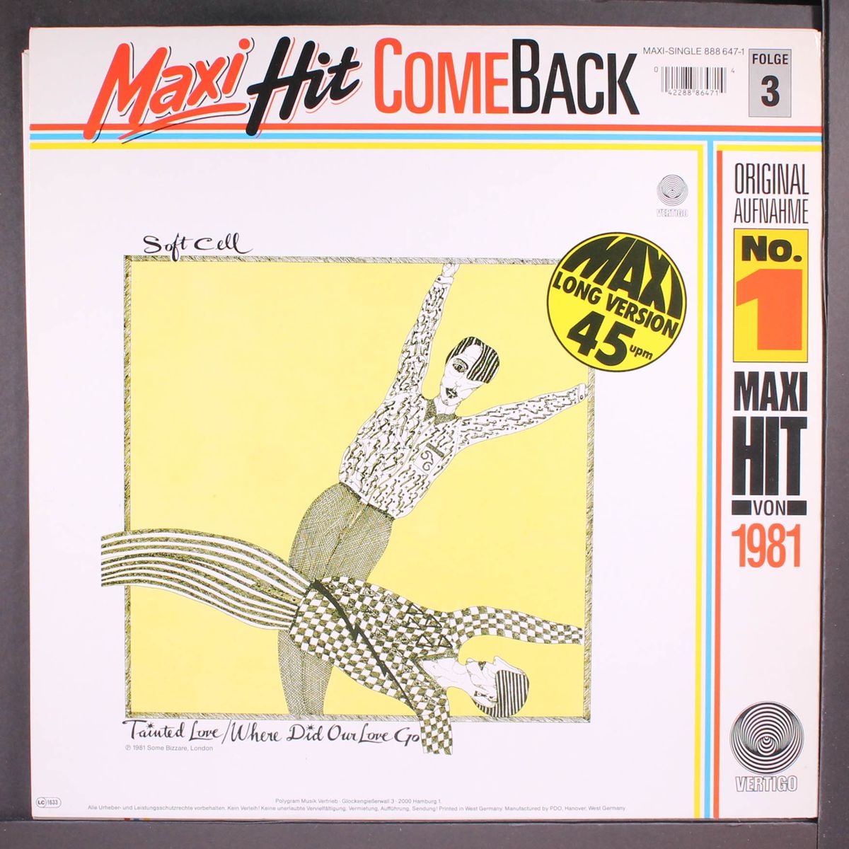 tainted love/where did our love go by SOFT CELL