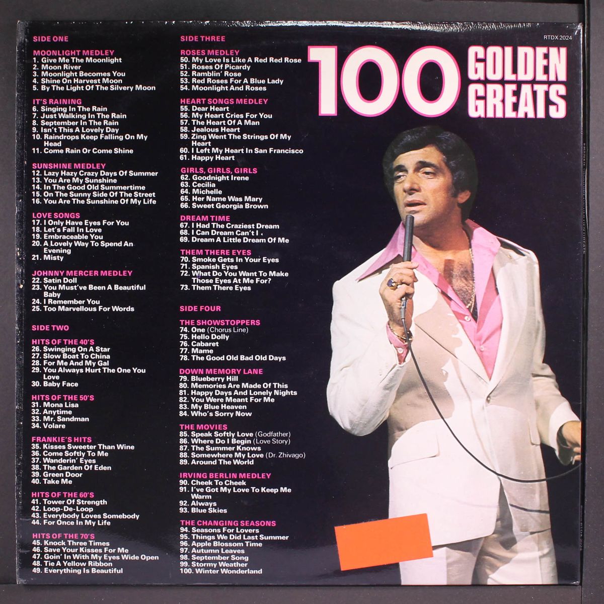 100 golden greats by FRANKIE VAUGHAN