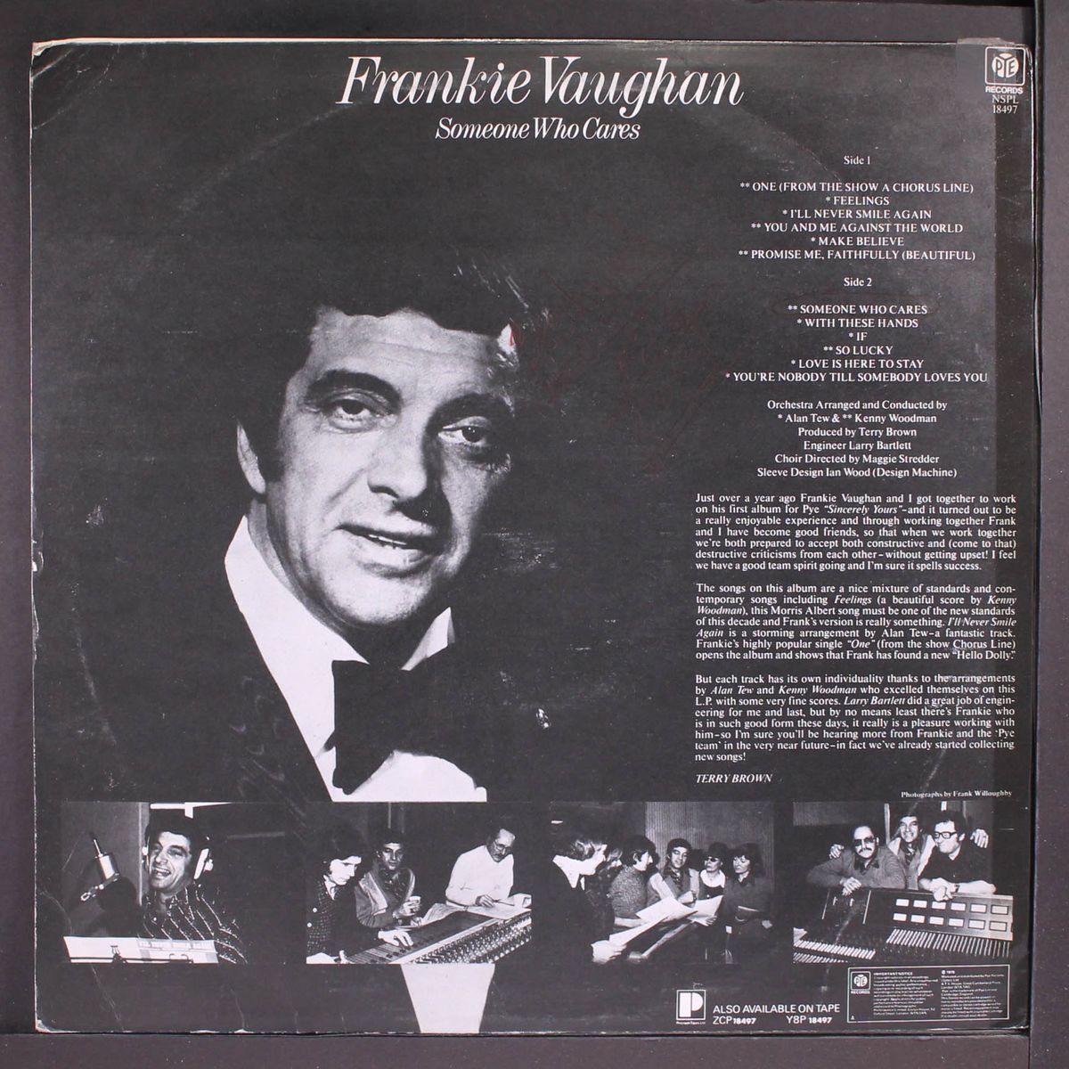 someone who cares by FRANKIE VAUGHAN