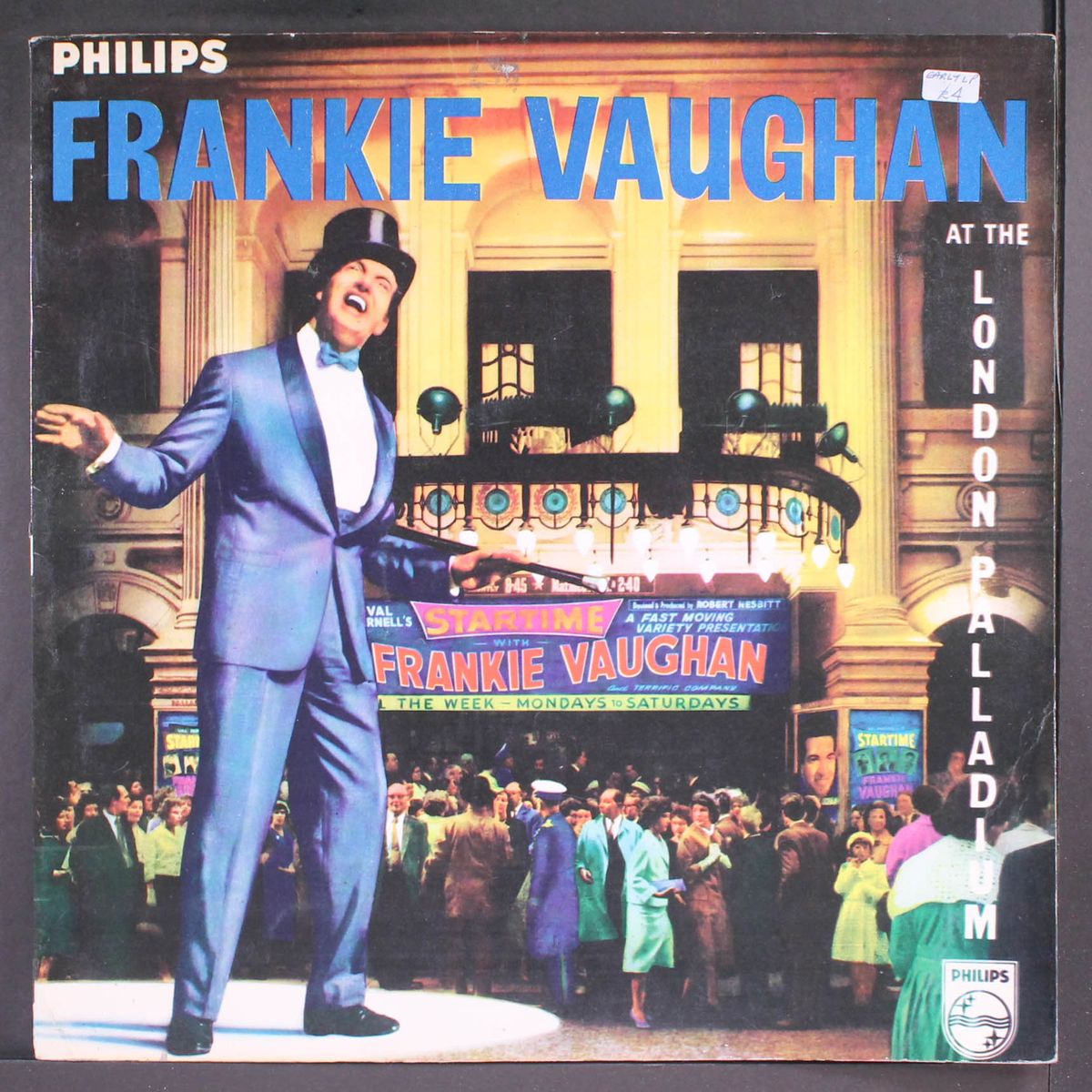 at the london palladium by FRANKIE VAUGHAN