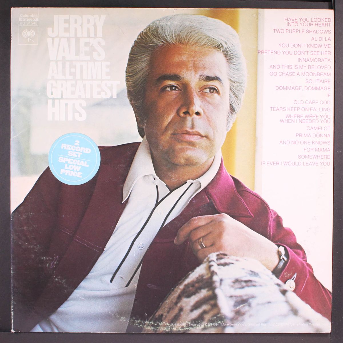 all-time greatest hits by JERRY VALE
