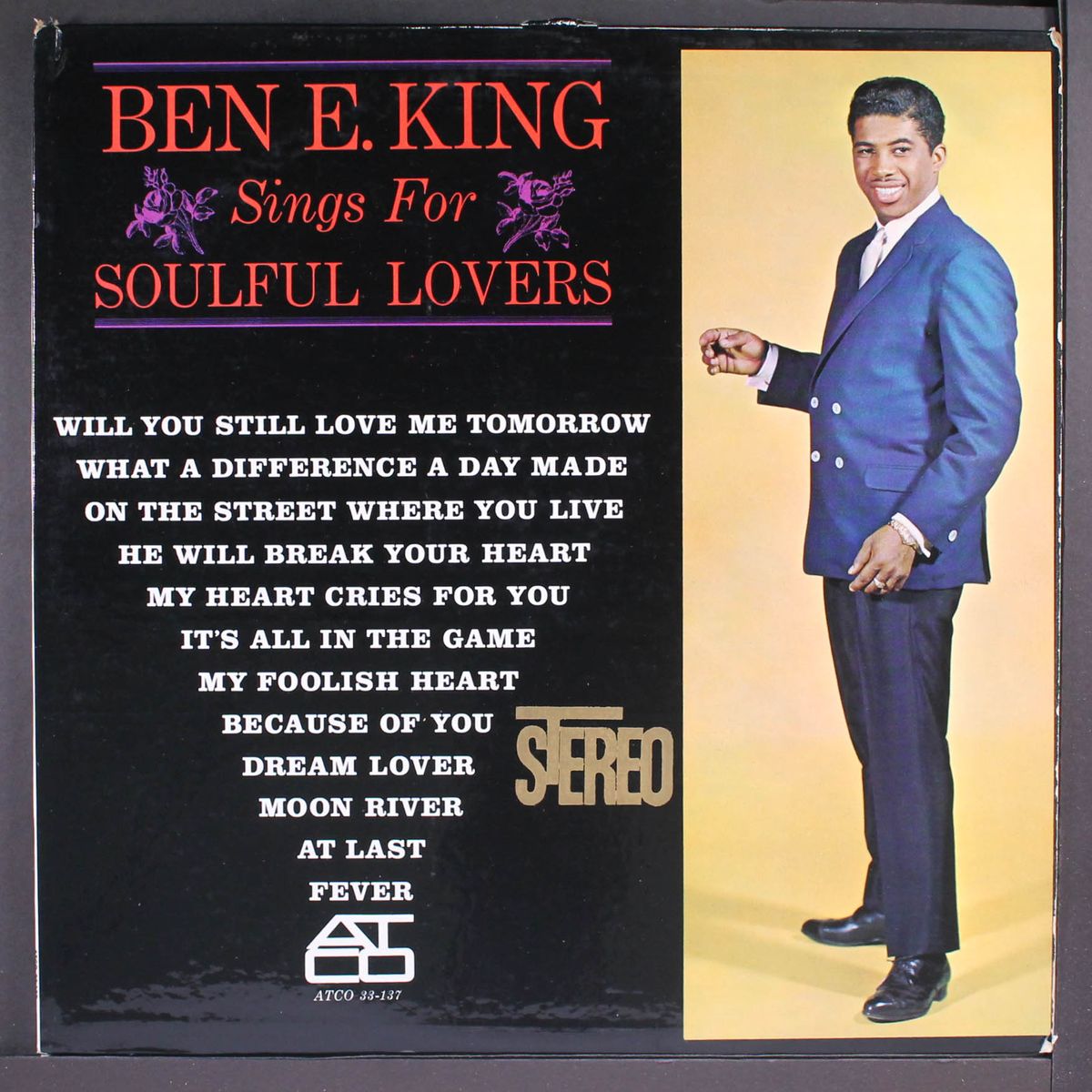 sings for soulful lovers by BEN E. KING