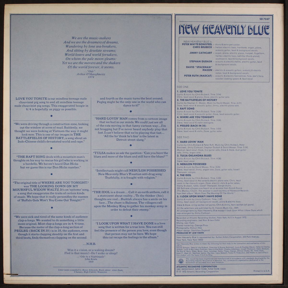new heavenly blue by NEW HEAVENLY BLUE
