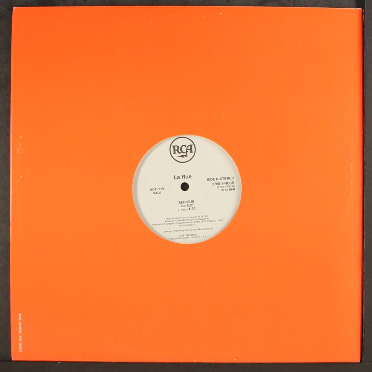 serious (4 mixes) by LA RUE