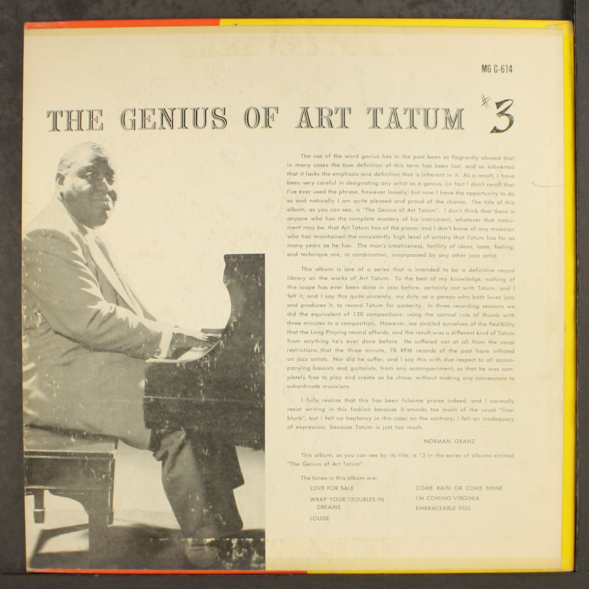 the genius of, vol. 3 by ART TATUM