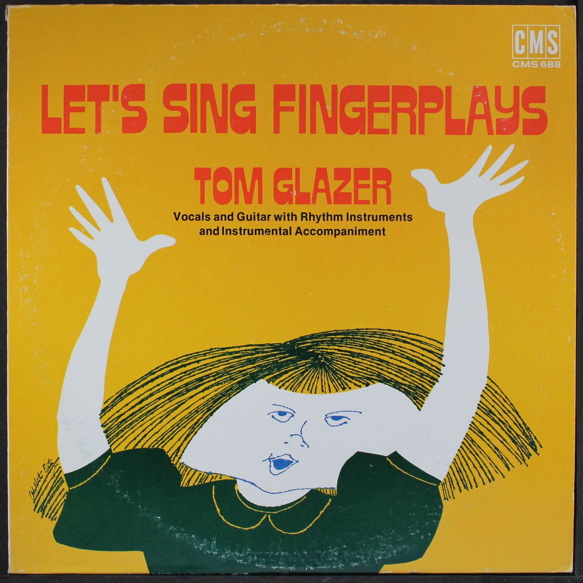 let's sing fingerplays by TOM GLAZER