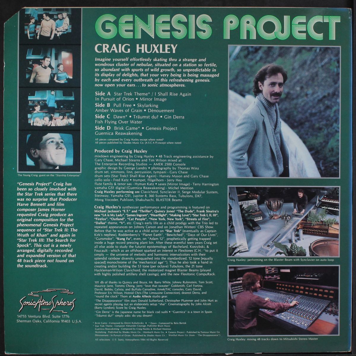 genesis project by CRAIG HUXLEY