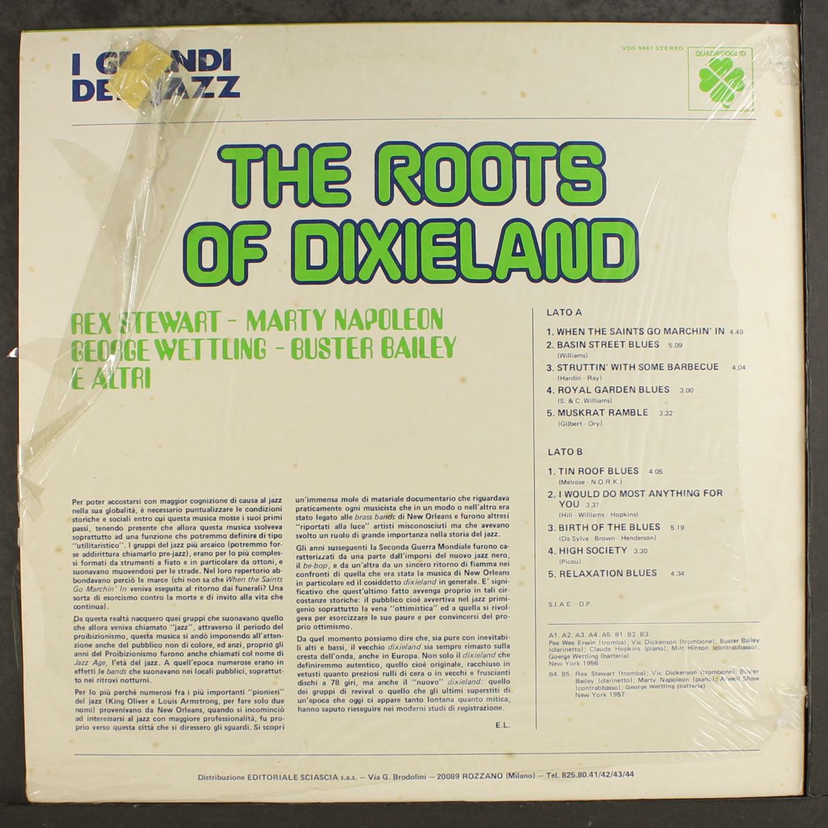 the roots of dixieland by REX STEWART