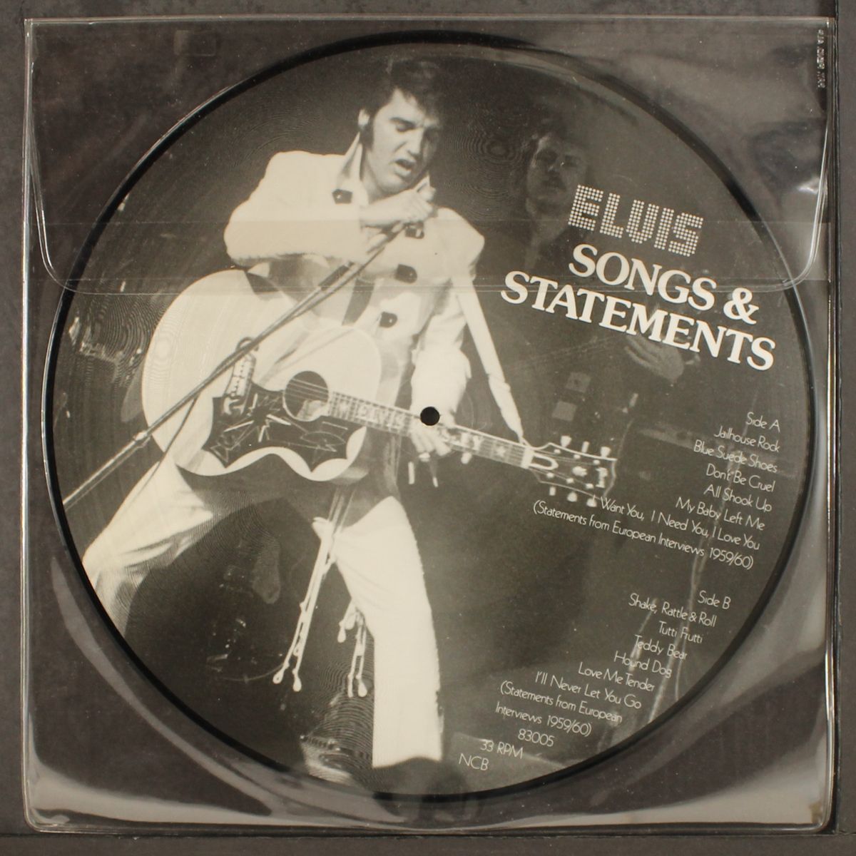 songs & statements by ELVIS PRESLEY