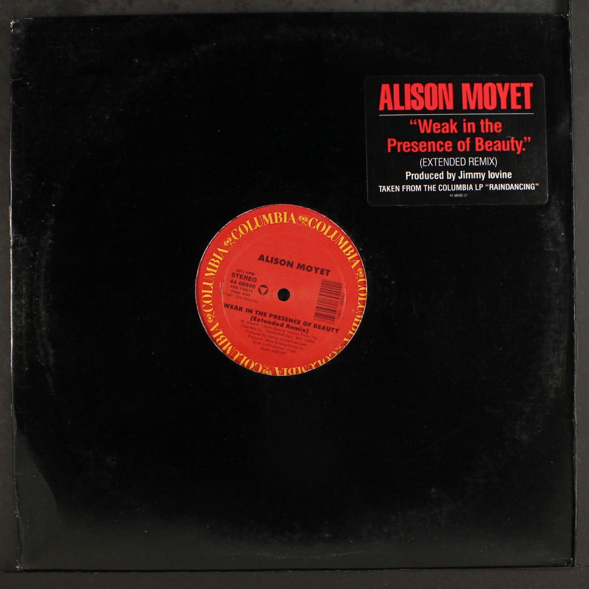 weak in the presence of beauty by ALISON MOYET
