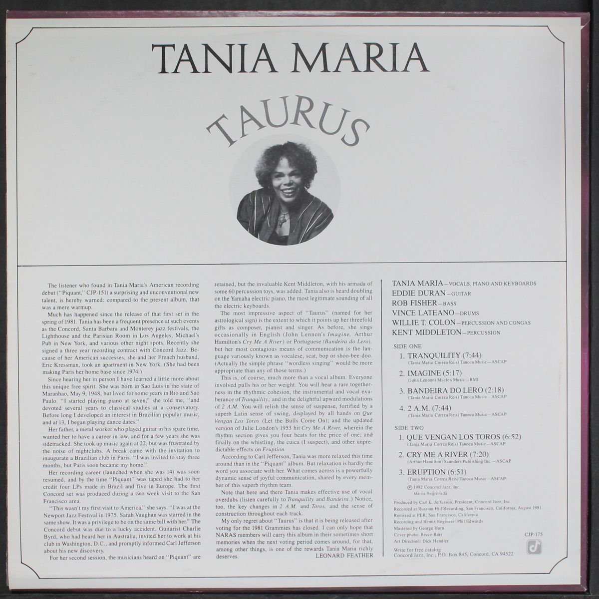 taurus by TANIA MARIA