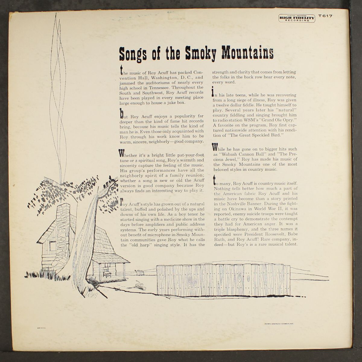 songs of the smoky mountains by ROY ACUFF