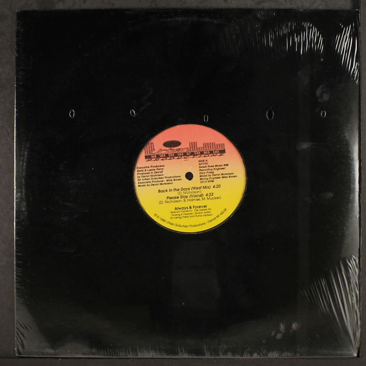 back in the days (west mix) by ALWAYS & FOREVER