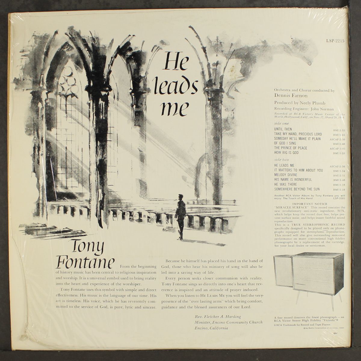 he leads me by TONY FONTANE