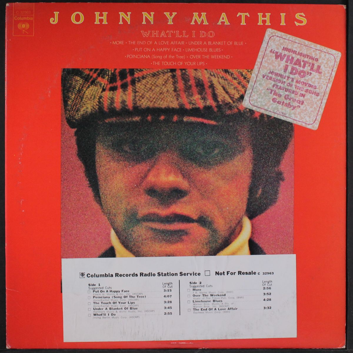 what'll i do by JOHNNY MATHIS