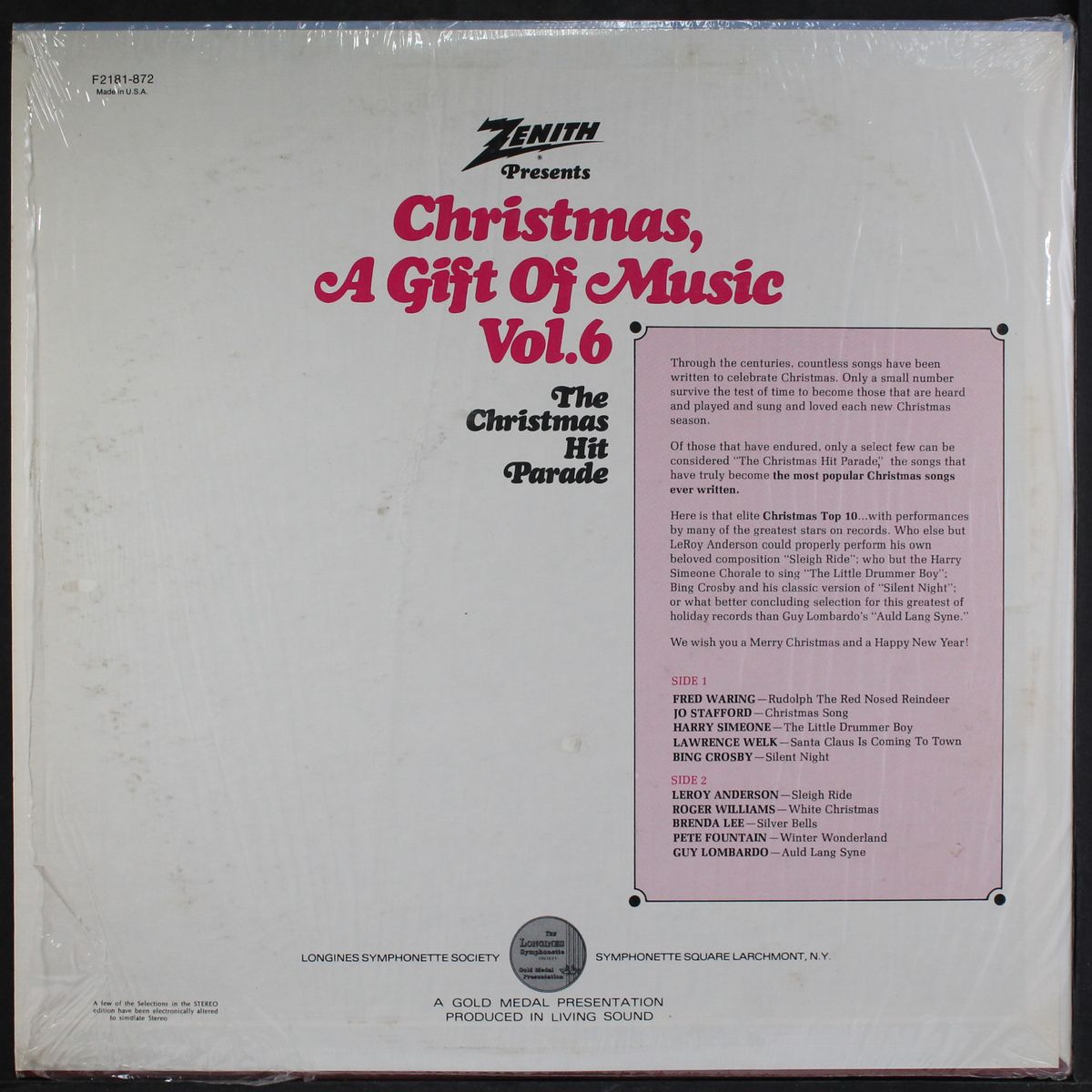 christmas, a gift of music vol. 6 by VARIOUS