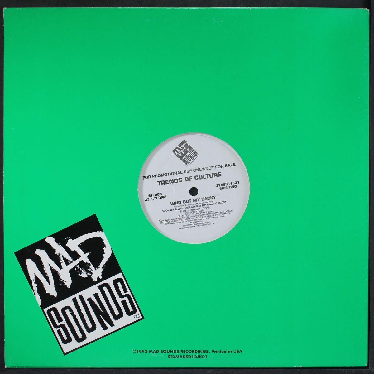 who got my back? by TRENDS OF CULTURE
