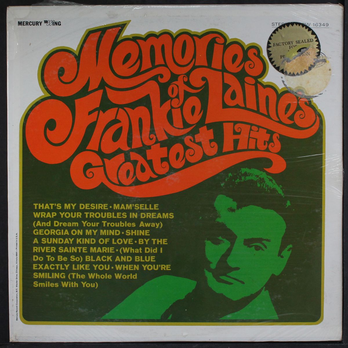 memories of - greatest hits by FRANKIE LAINE