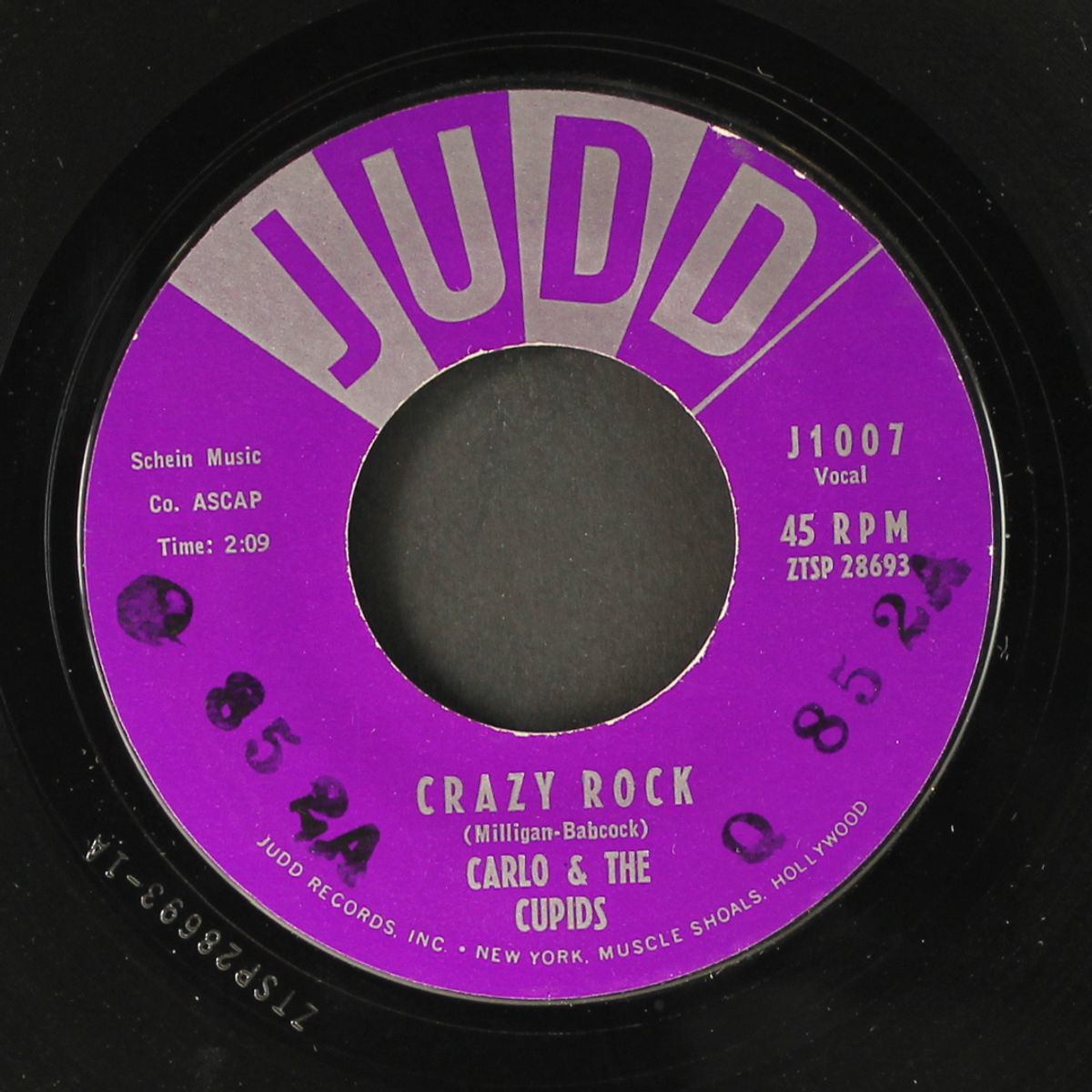crazy rock / teenage blues by CARLO & CUPIDS