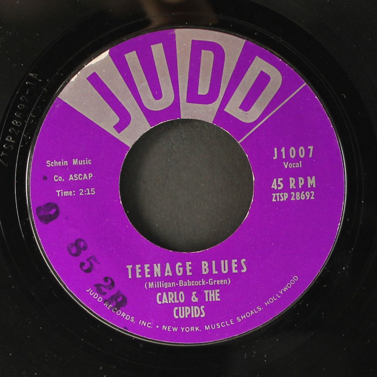 crazy rock / teenage blues by CARLO & CUPIDS