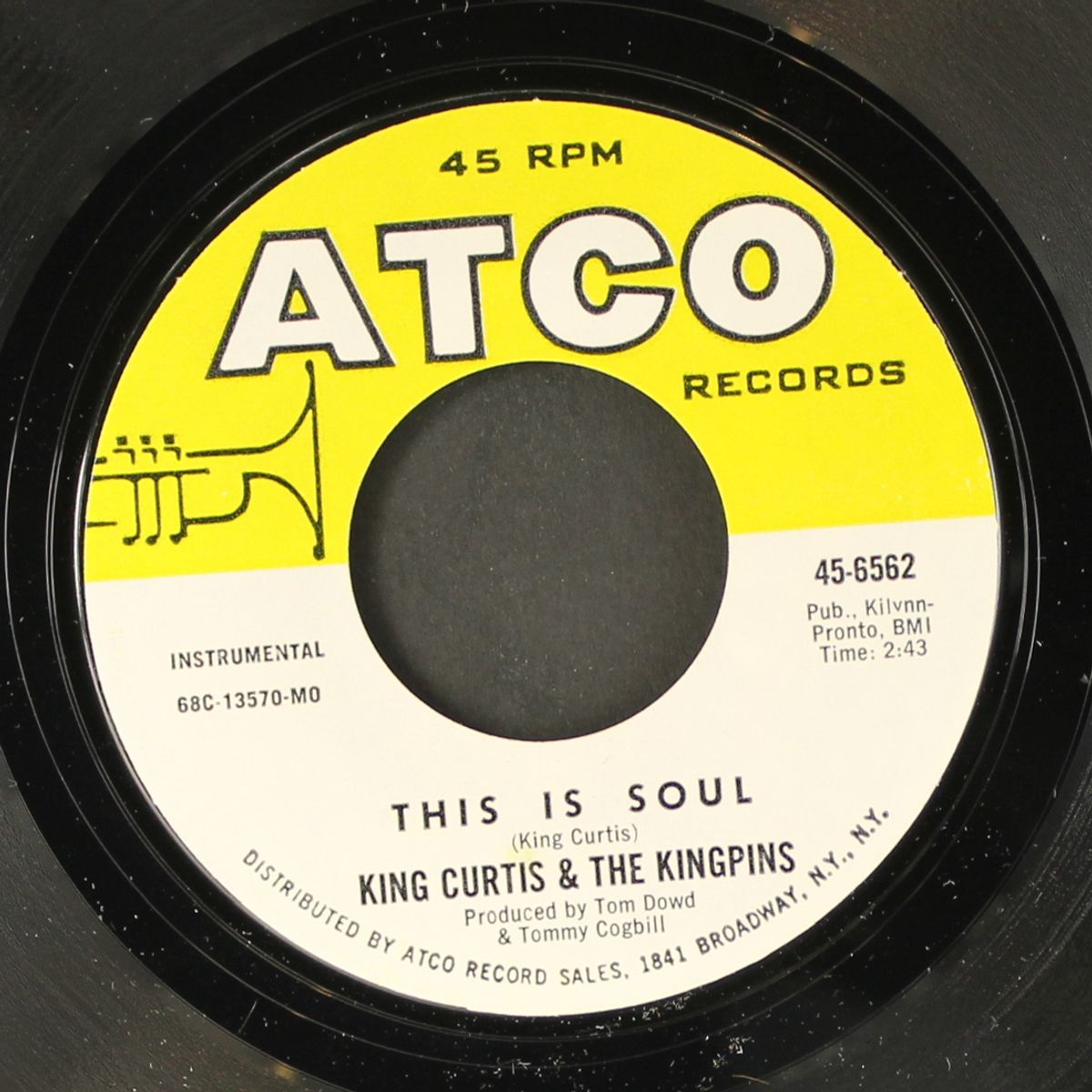 the dock of the bay / this is soul by KING CURTIS
