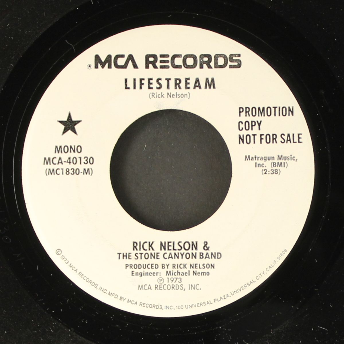 lifestream / mono by RICK NELSON