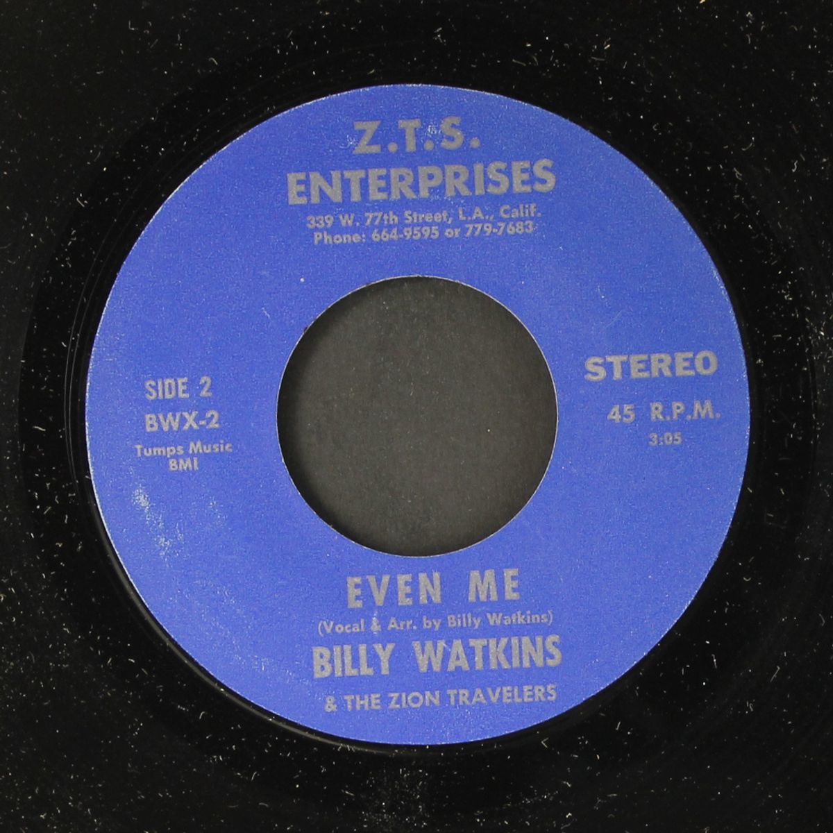 two little fish / even me by BILLY WATKINS