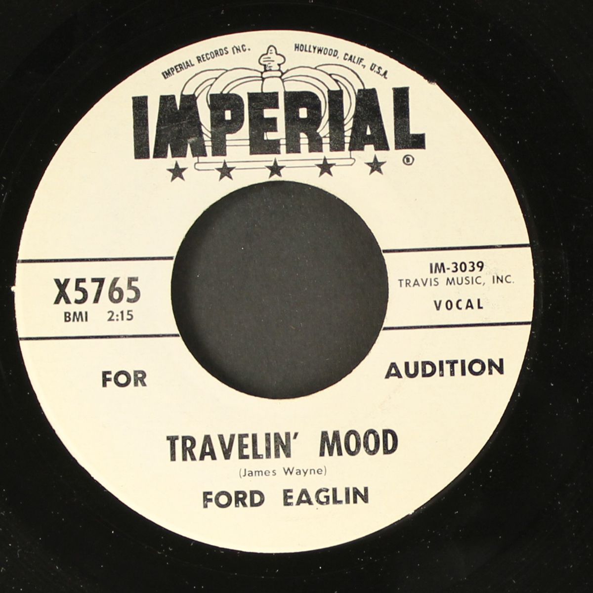my head is spinnin' / travelin' mood by FORD EAGLIN