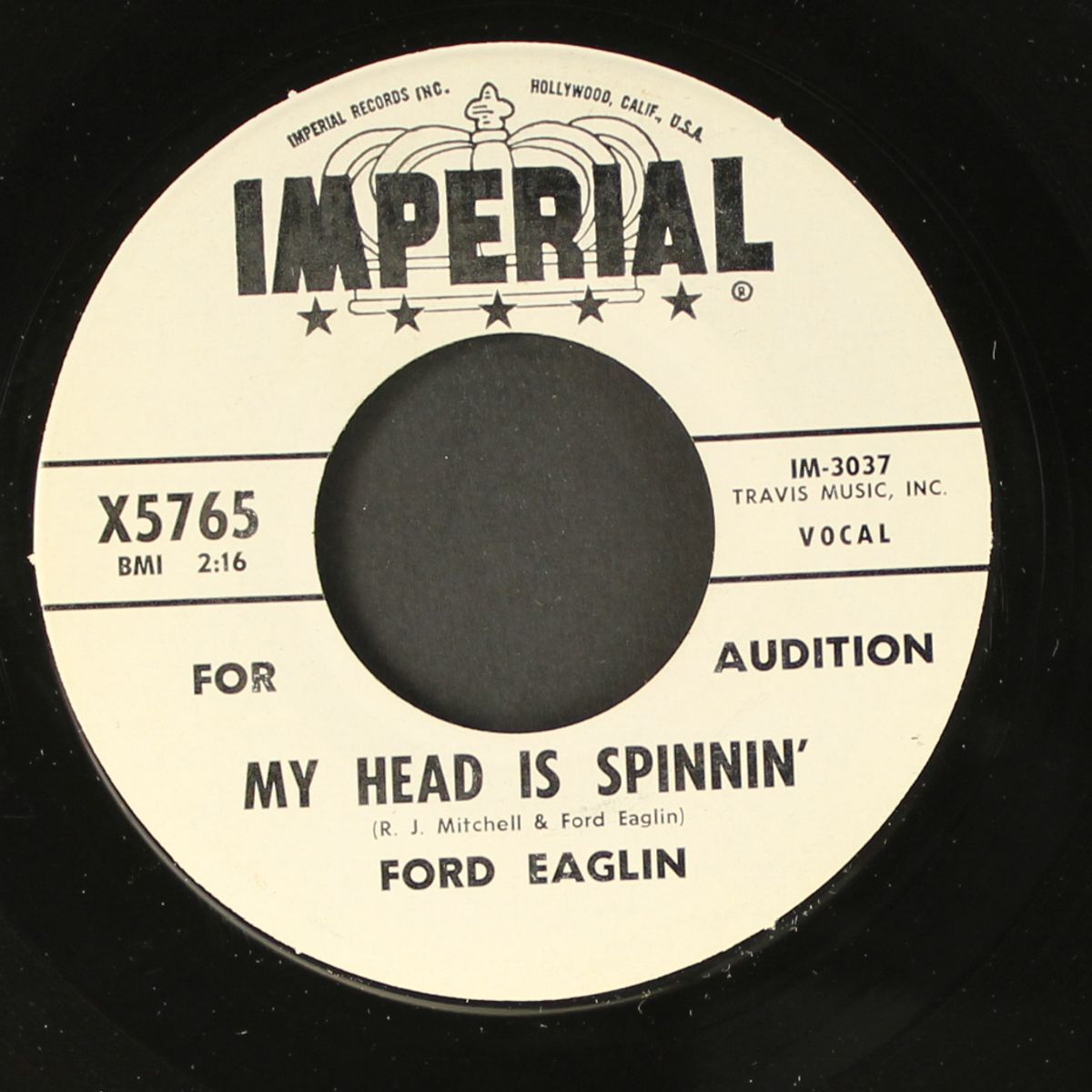 my head is spinnin' / travelin' mood by FORD EAGLIN