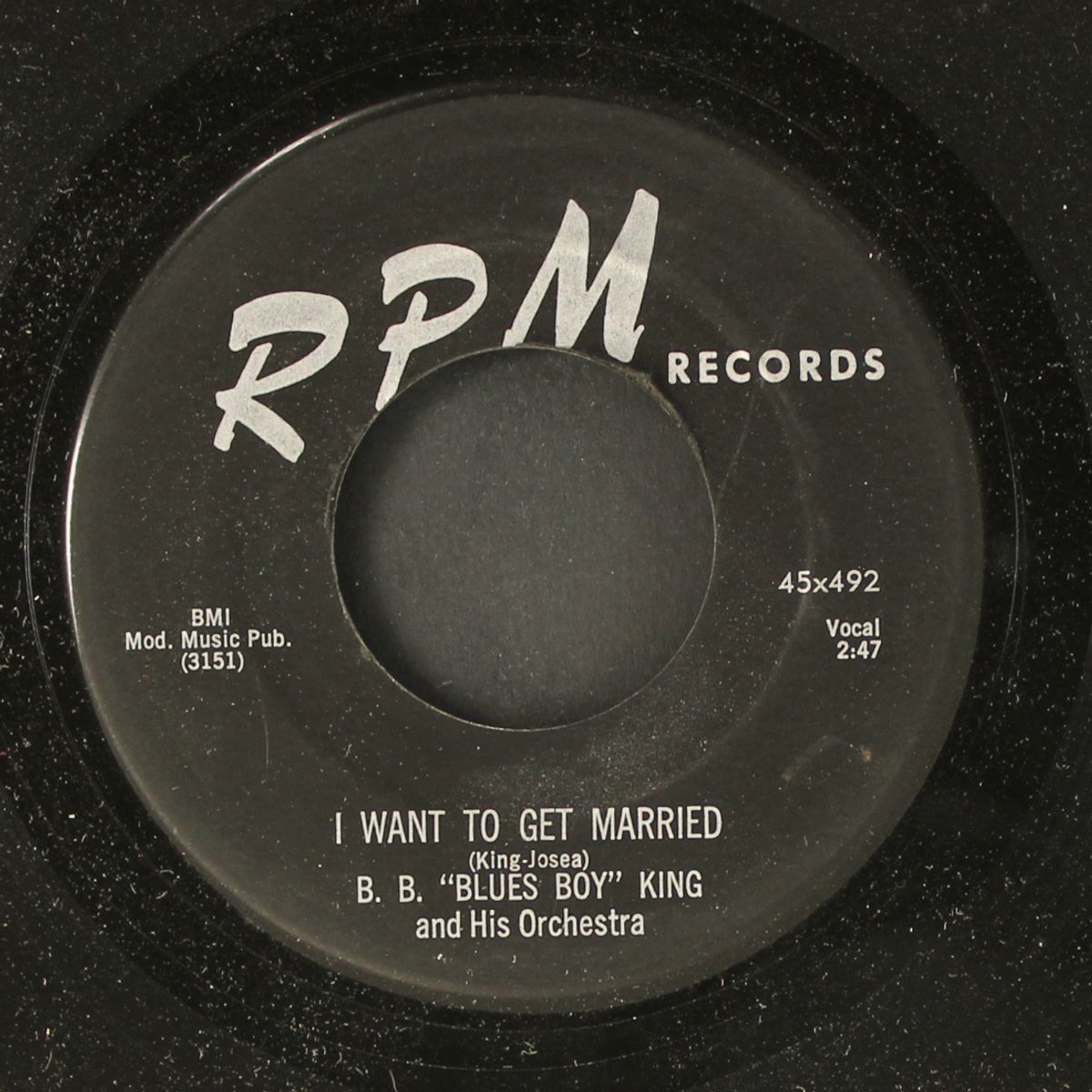 i want to get married by B.B. KING