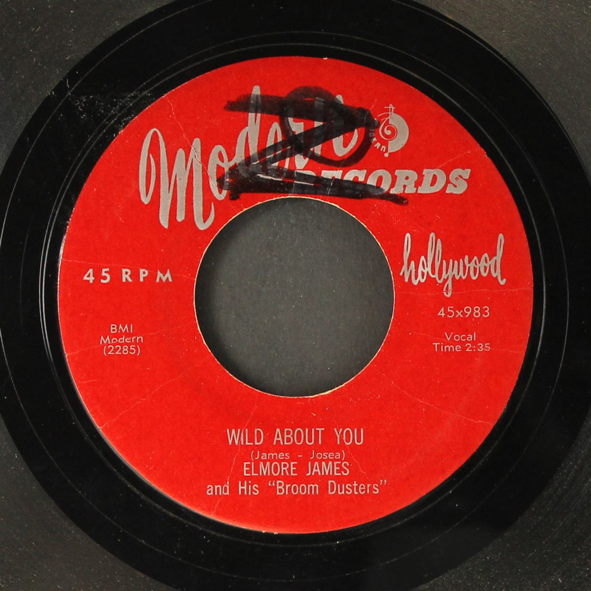 wild about you / long tall woman by ELMORE JAMES