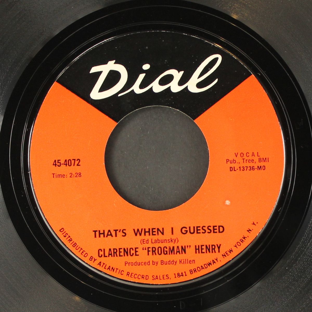 that's when i guessed / shake your money maker by CLARENCE "FROGMAN" HENRY
