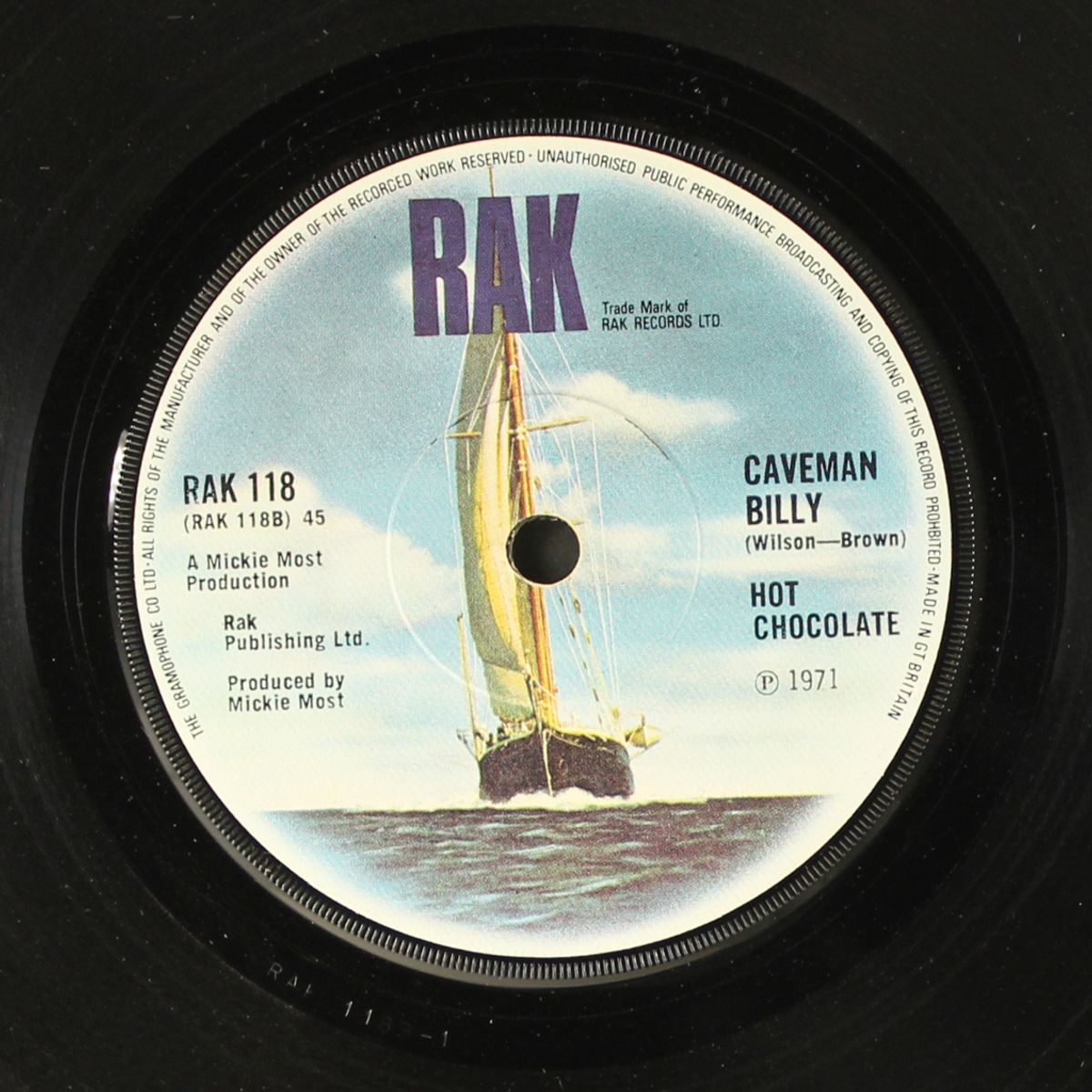 i believe / caveman billy by HOT CHOCOLATE
