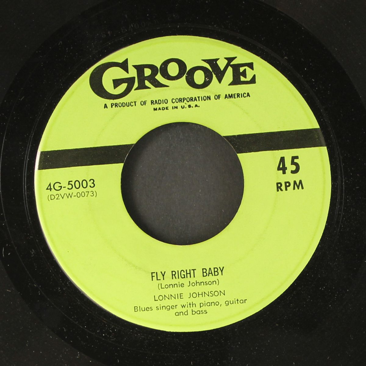 he's a jelly-roll baker / fly right baby by LONNIE JOHNSON