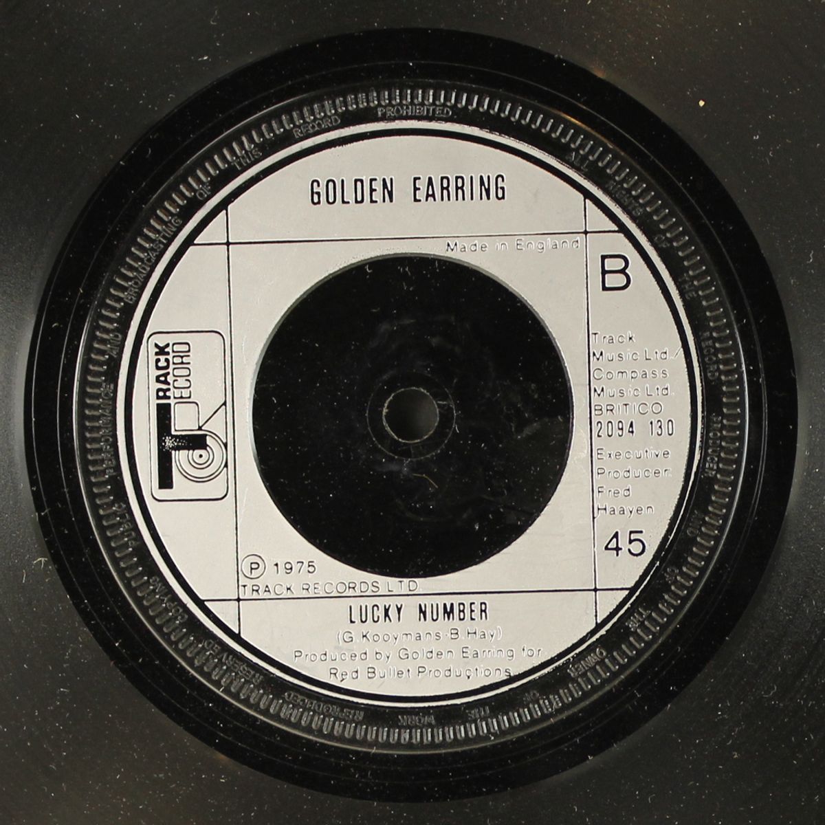 ce soir / lucky number by GOLDEN EARRING