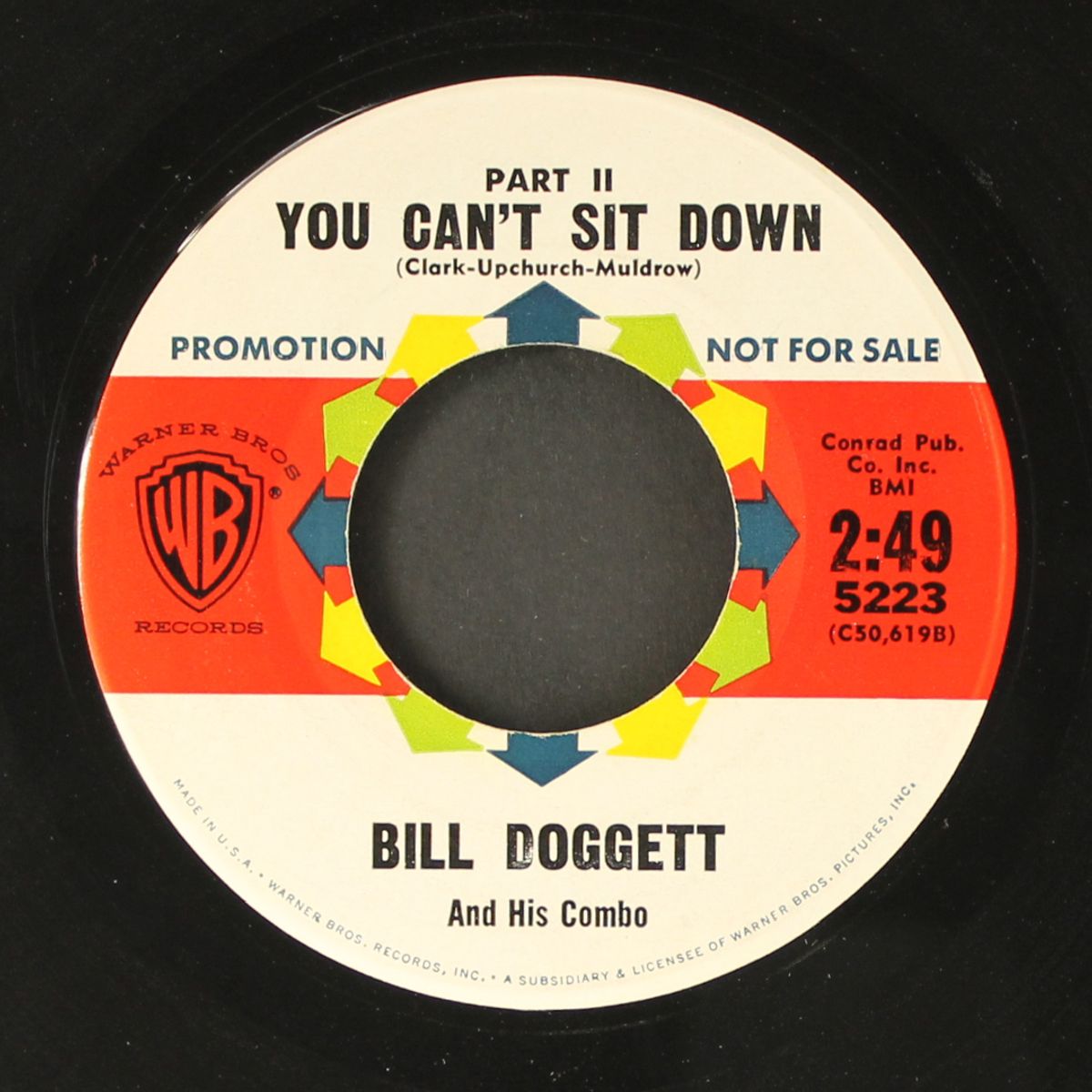 you can't sit down / part ii by BILL DOGGETT