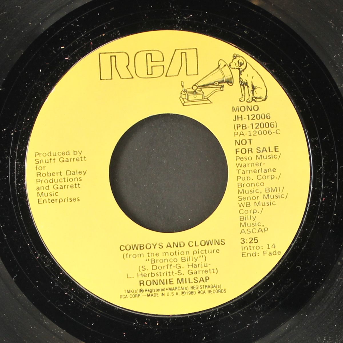 cowboys and clowns / mono by RONNIE MILSAP