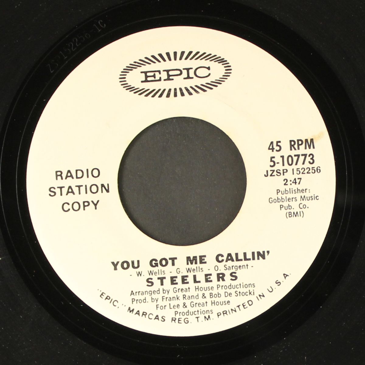 you got me callin' / you're what's been missing from my life by STEELERS