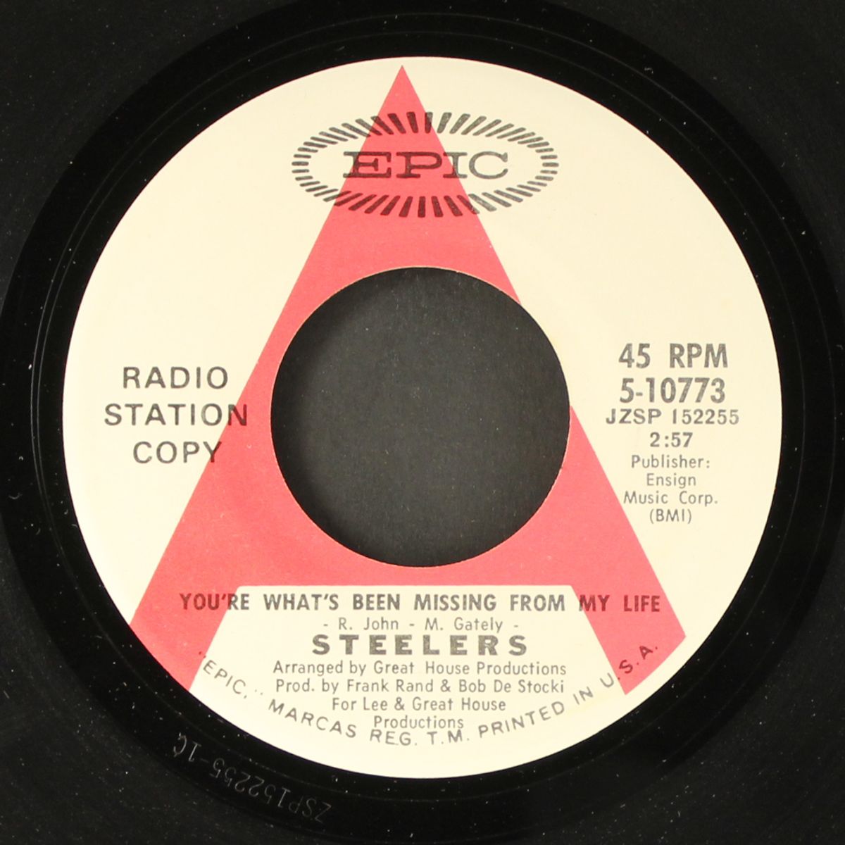 you got me callin' / you're what's been missing from my life by STEELERS