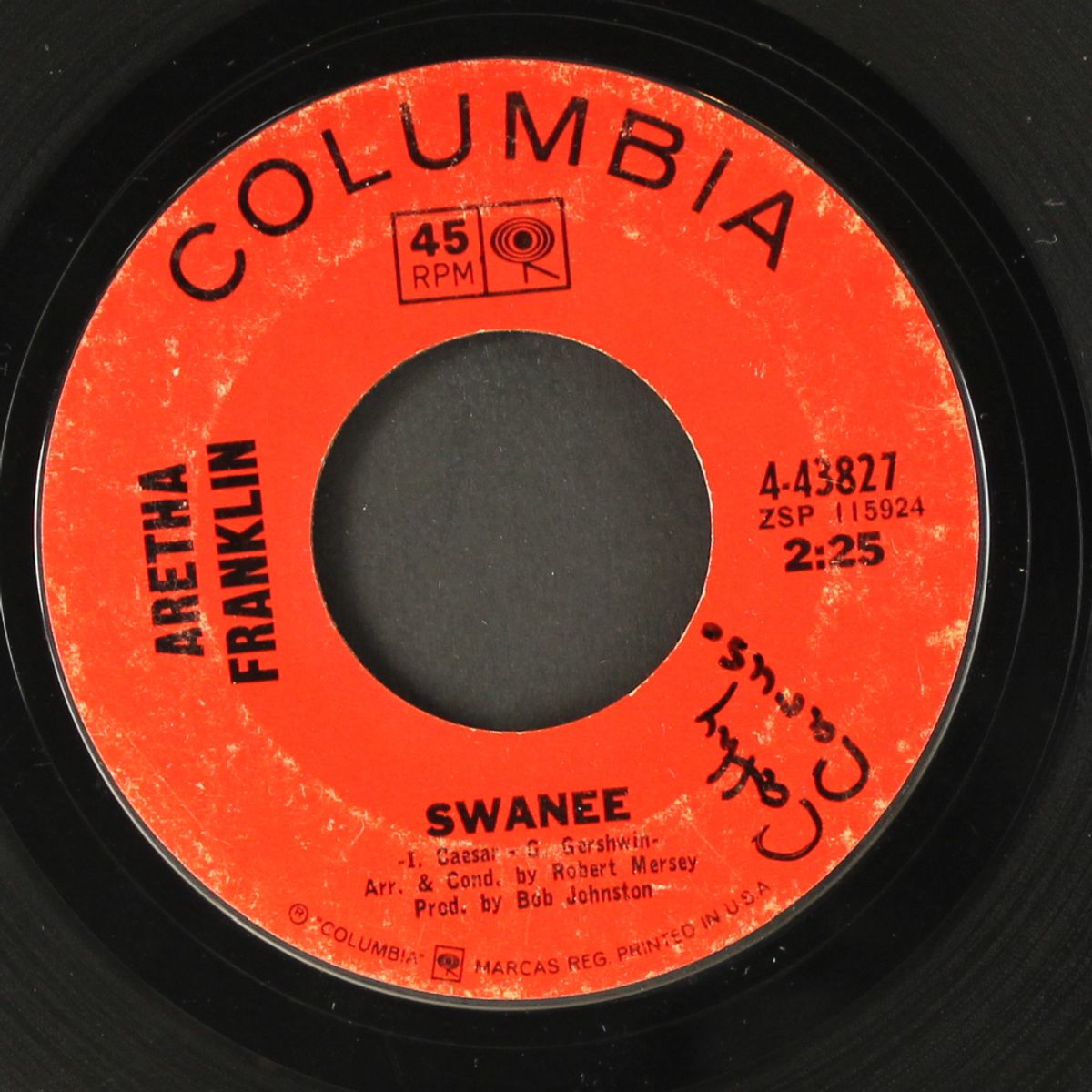 cry like a baby / swanee by ARETHA FRANKLIN