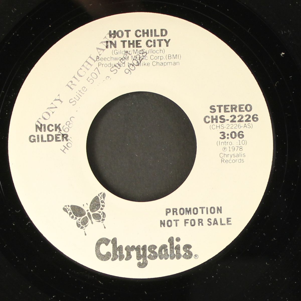 hot child in the city / mono by NICK GILDER
