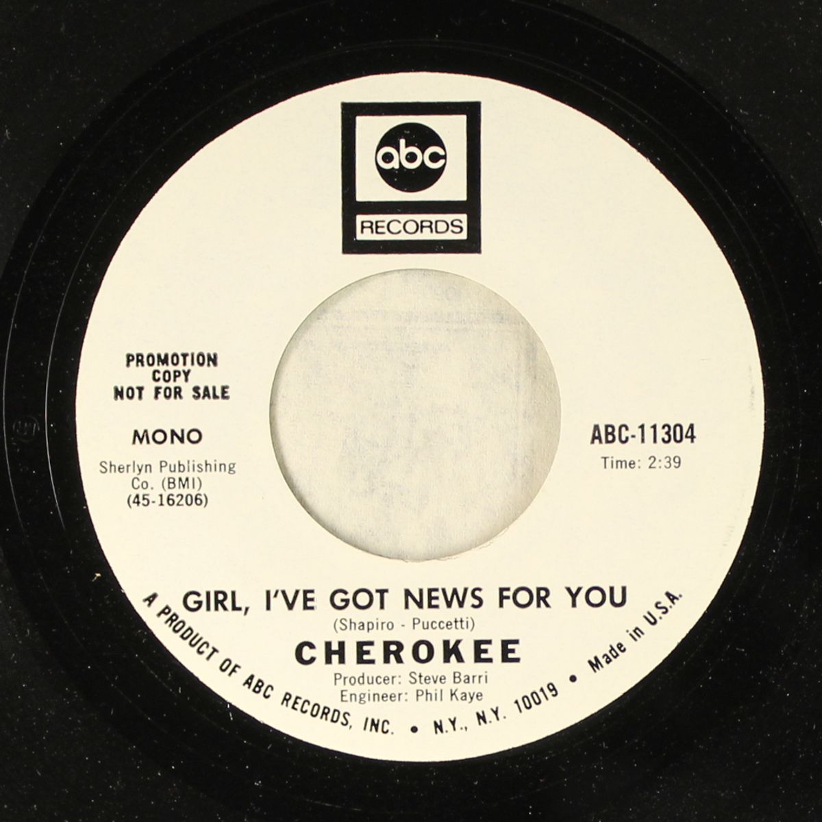 girl, i've got news for you / mono by CHEROKEE