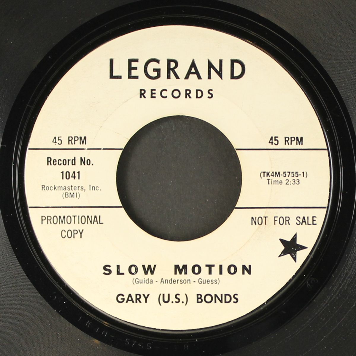 slow motion / due to circumstances by GARY 'U.S.' BONDS