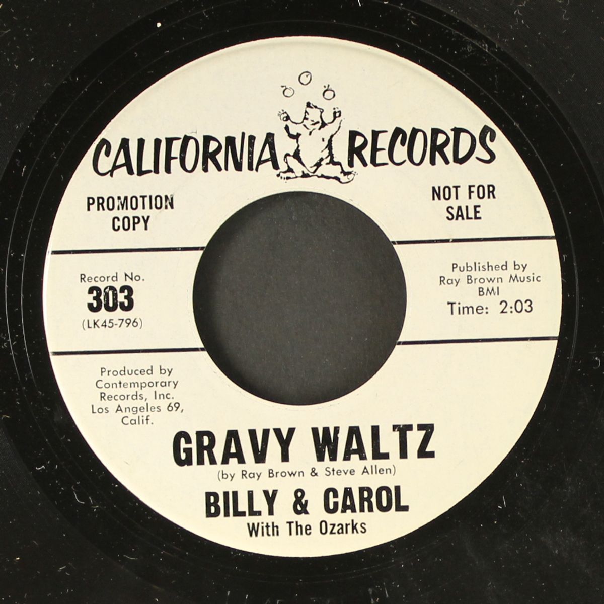 who stole my bird dog? / gravy waltz by OZARKS / BILLY & CAROL