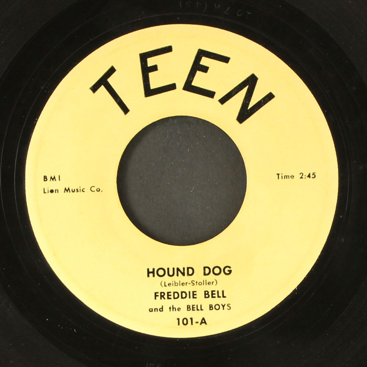 hound dog / move me baby by FREDDIE BELL & BELL BOYS