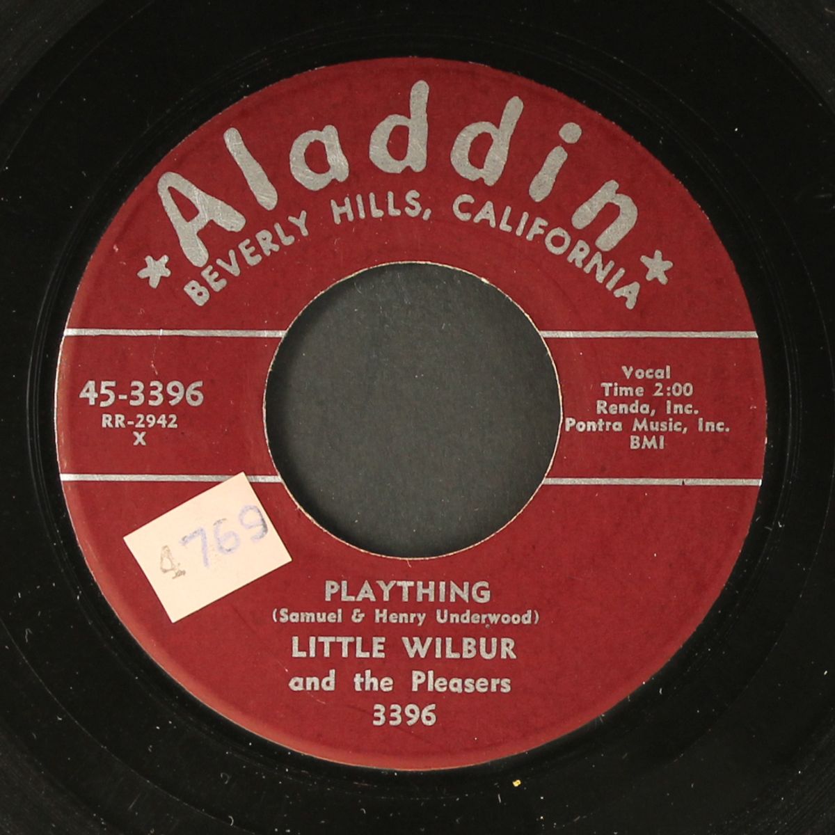 i don't care / plaything by LITTLE WILBUR & PLEASERS