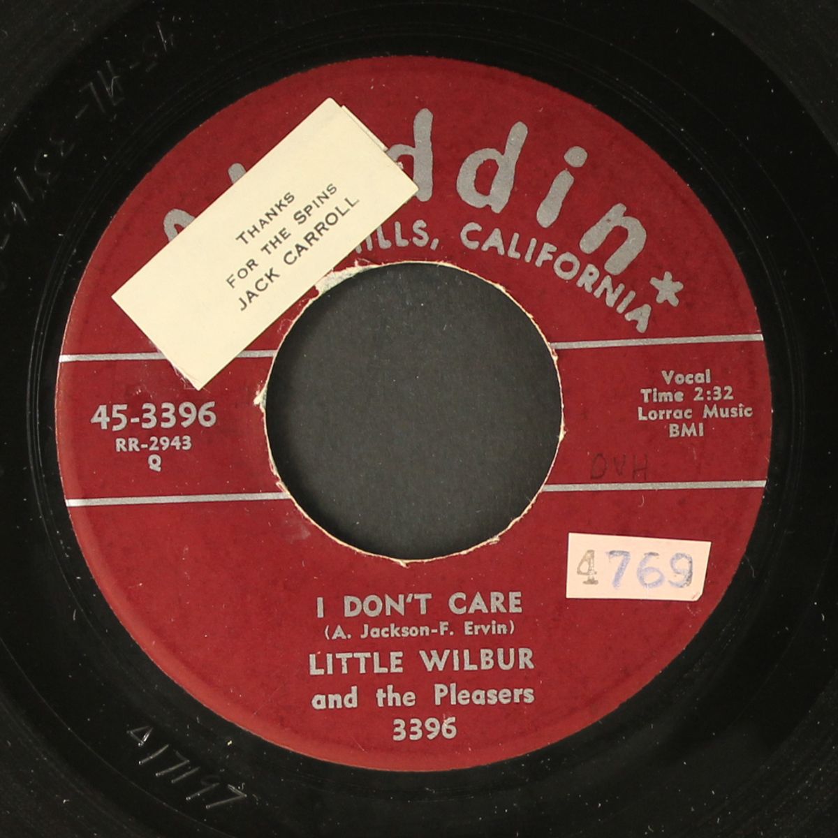 i don't care / plaything by LITTLE WILBUR & PLEASERS