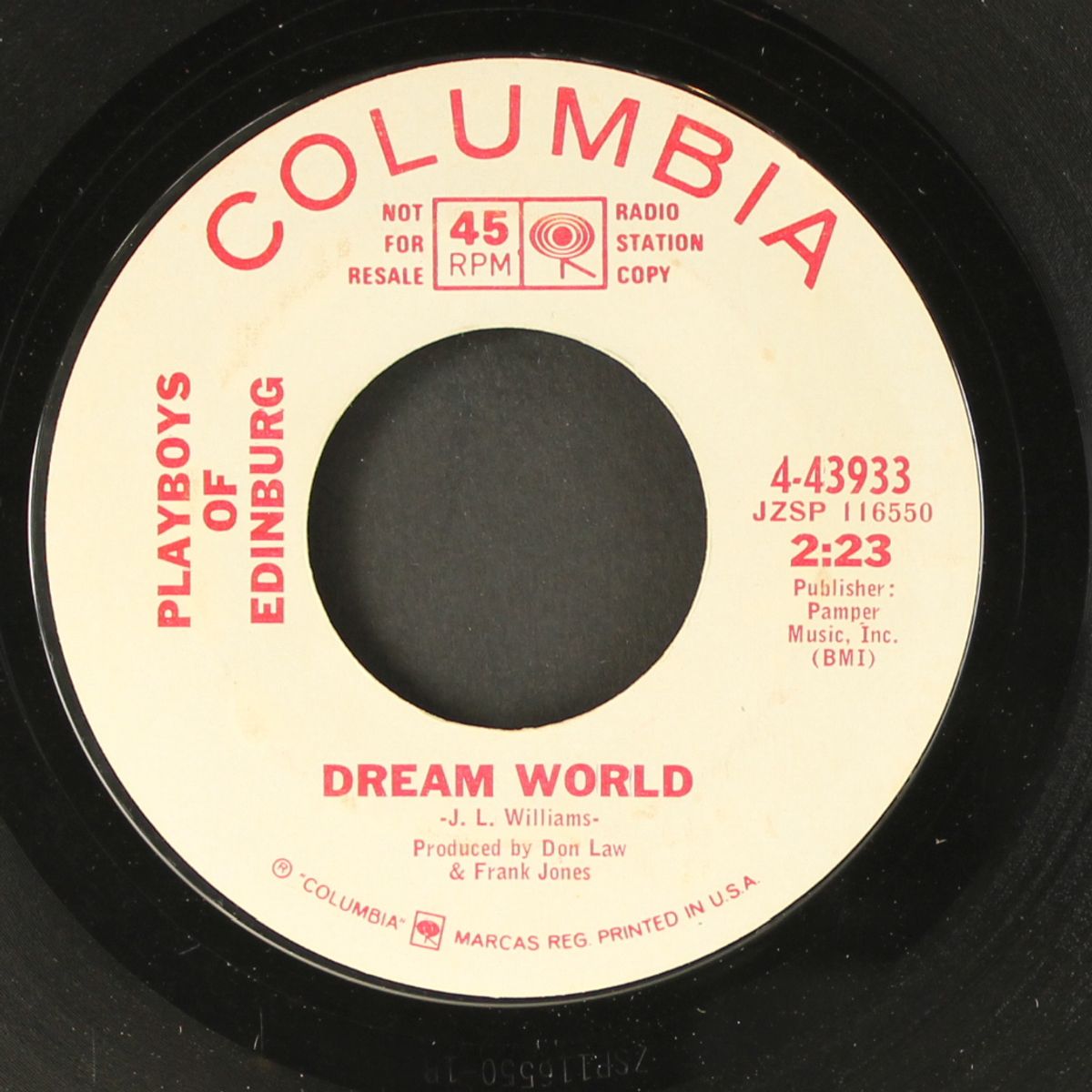 dream world / one-way ticket by PLAYBOYS OF EDINBURG