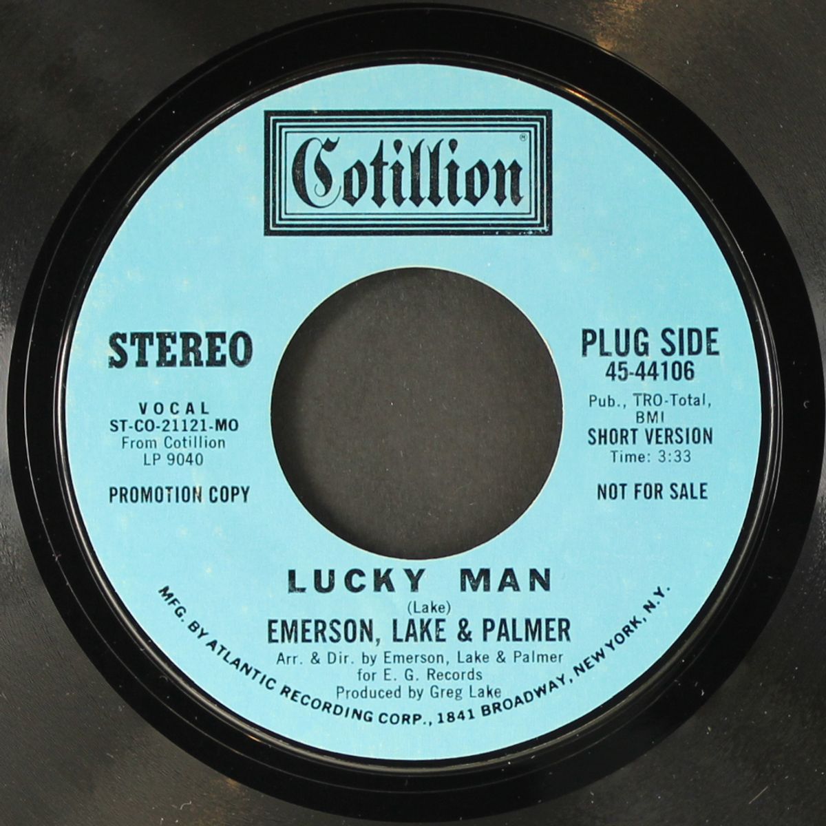 lucky man / mono by EMERSON, LAKE & PALMER